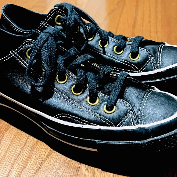 Converse Chuck Taylor 70 - Black Leather - 5.5M/7.5W - Picture 1 of 7